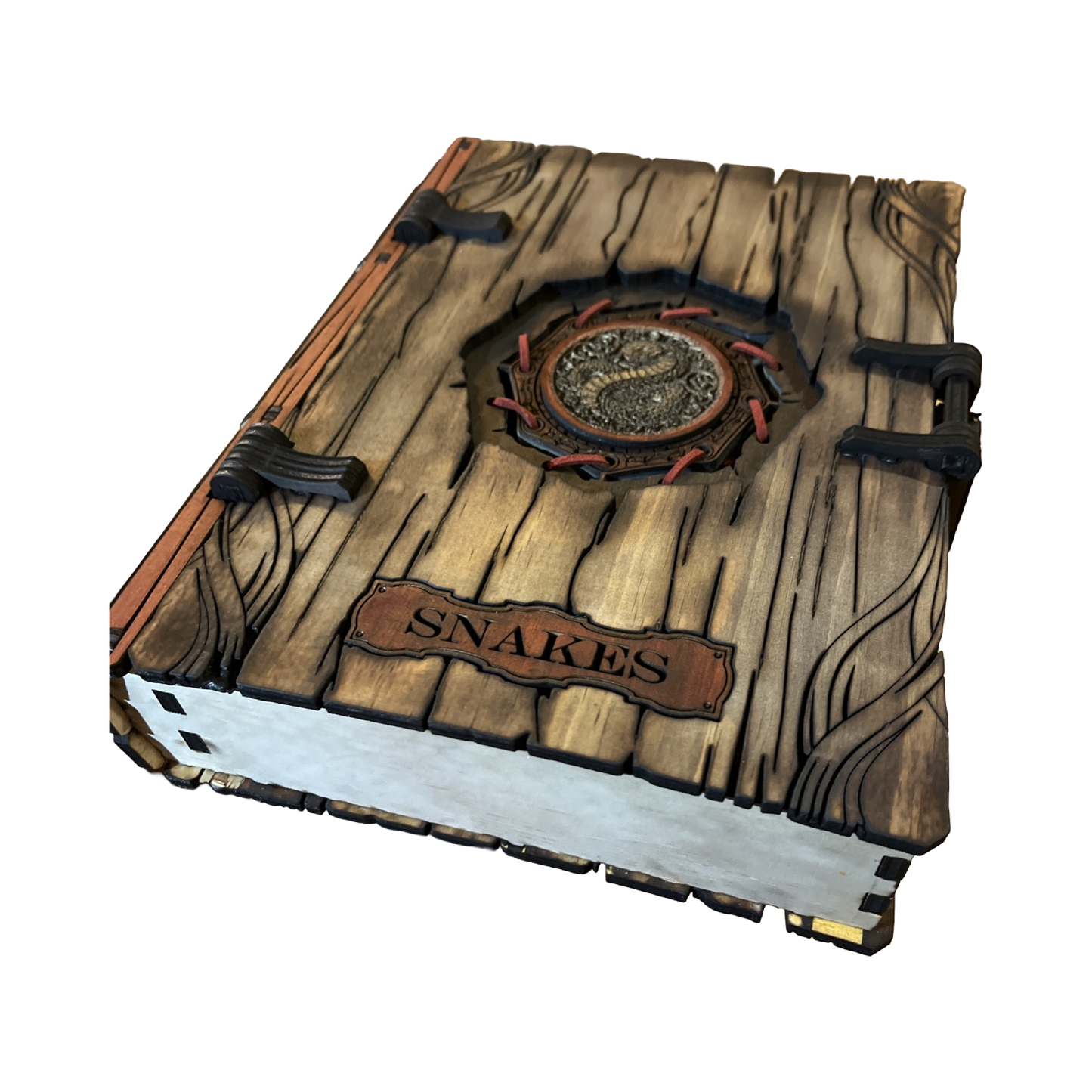 Livre de pirates en bois