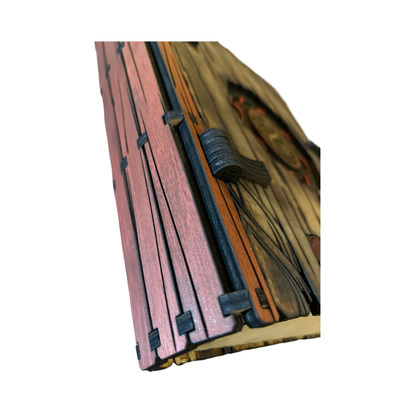 Livre de pirates en bois