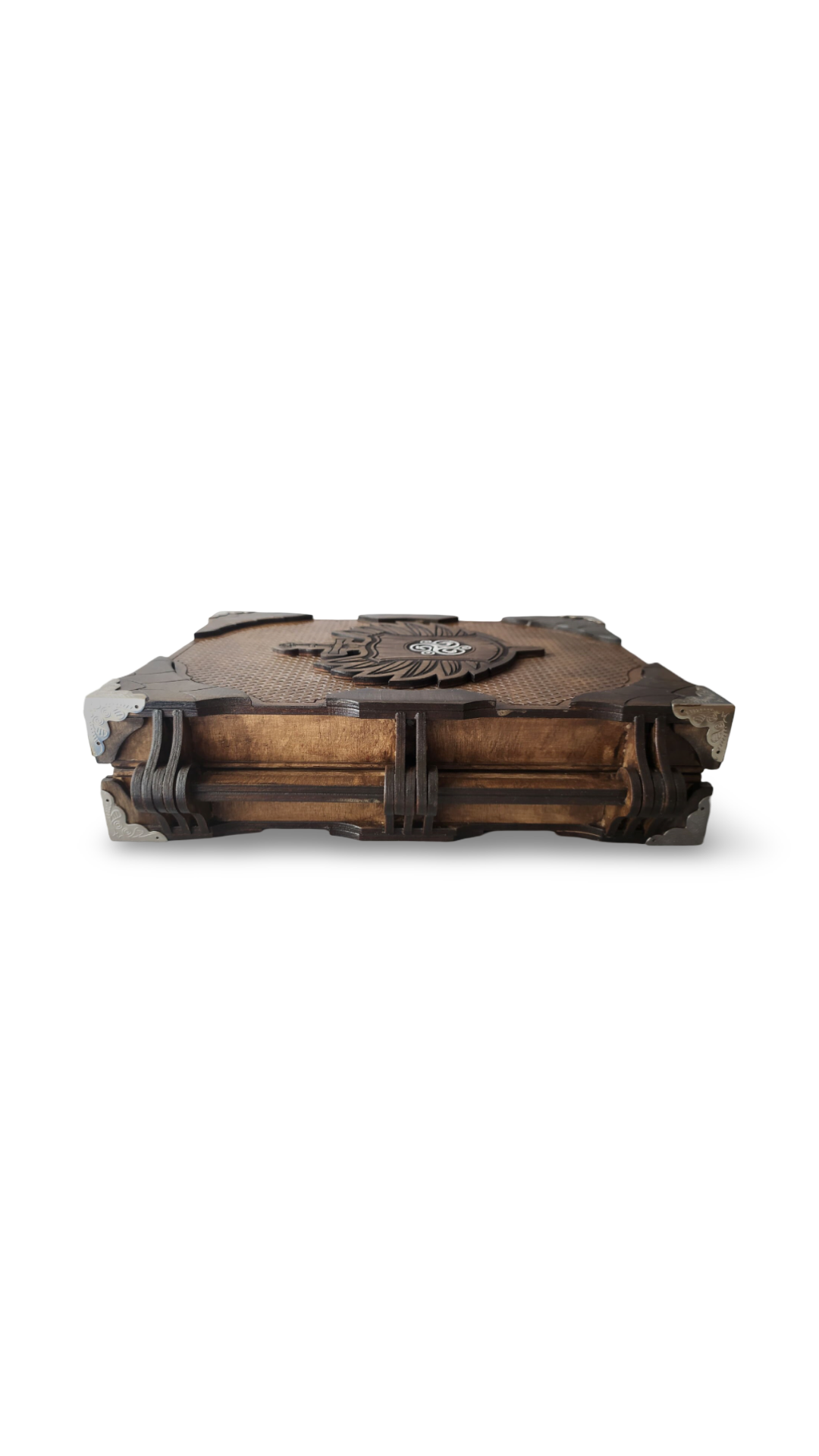 Wooden Book Box #03