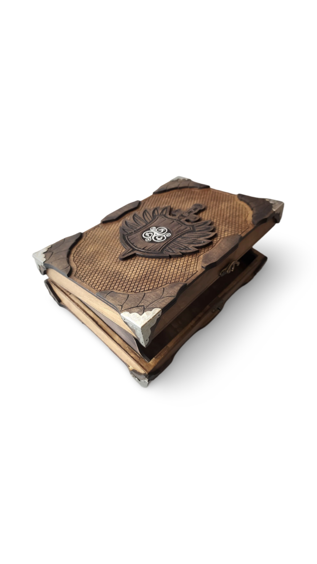 Wooden Book Box #03