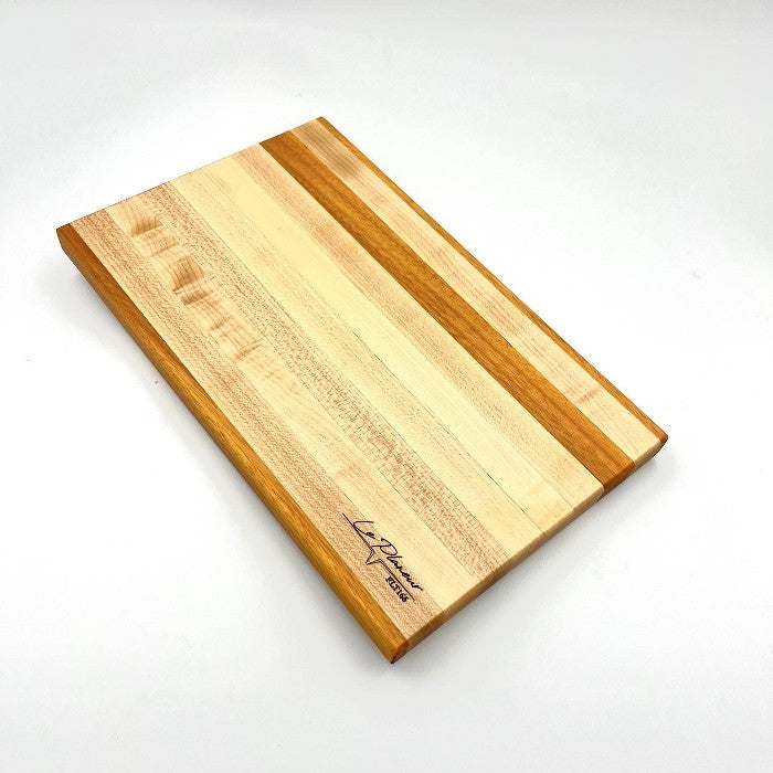 Planche d'érable et d'osage