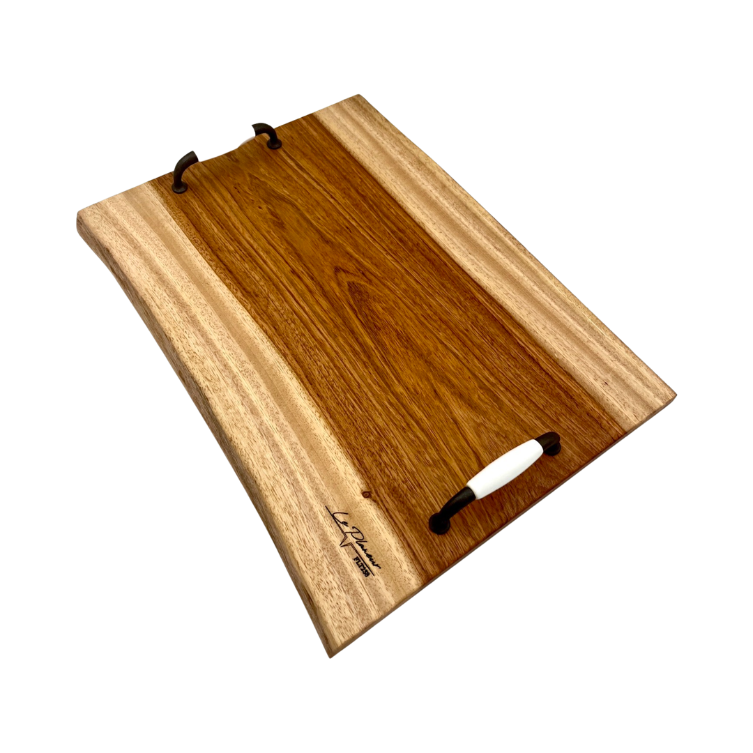 Jatoba Service tray with handles