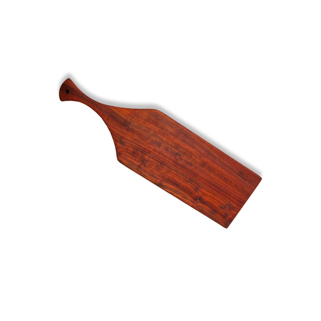 Padouk Charcuterie board with handle