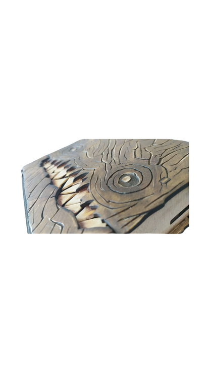 Wooden Monster Book
