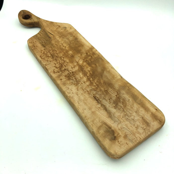 Birdseye Maple Charcuterie board with handle