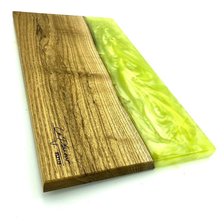 Charcuterie board made of Catalpa and Epoxy