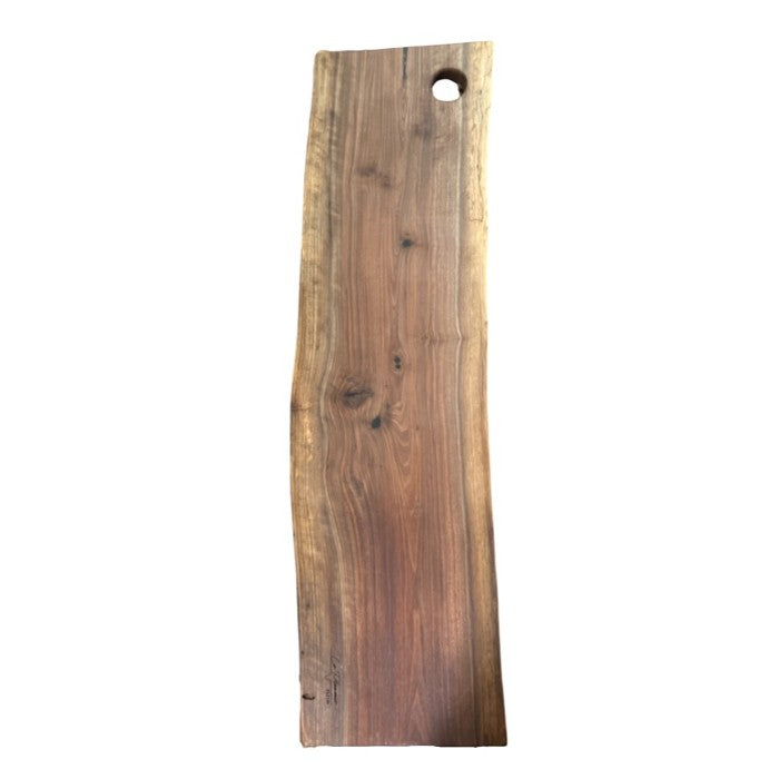 Large live edge Walnut charcuterie board